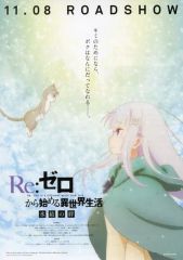 Re:ゼロから始める異世界生活 氷結の絆 公開告知チラシ 2枚セット
