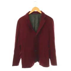 ニコルクラブフォーメン NICOLE CLUB FOR MEN テーラードジャケット シングル 46 ボルドー /HK ■ECB001