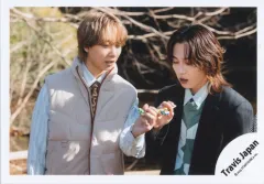 【中古】生写真(STARTO) Travis Japan/中村海人・松田元太/横型・上半身/シングル「Say I do / Tokyo Crazy Night」MV＆ジャケ写オフショット/公式生写真