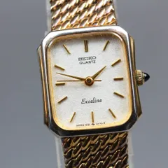 【稼働品】SEIKO エクセリーヌ 1221‑5090 クオーツ レディース #14574