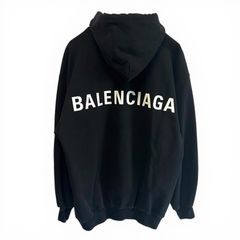 即完売/25SS/美品☆バレンシアガ ダメージ加工 パーカー XXL 1831A