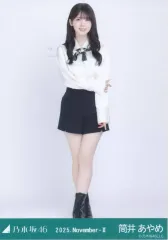 【中古】生写真(乃木坂46) 乃木坂46/筒井あやめ/全身・スカーフ/「乃木坂46 2025.November-II」WebShop 限定ランダム生写真
