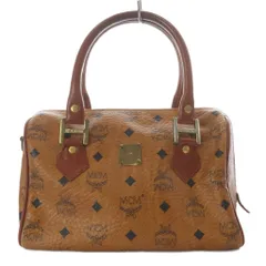 エムシーエム MCM ミニボストンバッグ ハンドバッグ ヴィセトス ブラウン /YO31 ■GY11のサムネイル