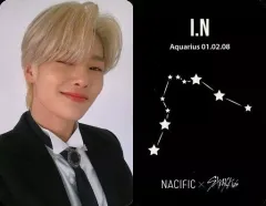 【中古】コレクションカード(男性) Stray Kids/I.N(アイエン)/「NACIFIC×Stray Kids」Shine Mood Slick購入特典フォトカード