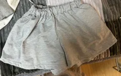 トレーナー キュロット グレー