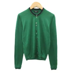 ポールスミス ブラック Paul Smith BLACK ニットカーディガン ミドル丈 M 緑 グリーン /HO38 ■GY66