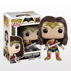【中古】フィギュア ワンダーウーマン 「バットマン VS スーパーマン ジャスティスの誕生」 POP! Heroes #86