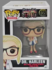 【中古】フィギュア ドクター・ハーリーン・クインゼル 「スーサイド・スクワッド」 POP! Heroes #135