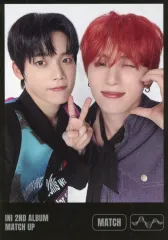 【中古】コレクションカード(男性) INI/木村柾哉・許豊凡/CD「MATCH UP(MATCH Ver.)」(YRCF-91019)封入ポラロイド風フォトカード