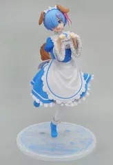 【中古】フィギュア レム 「Re：ゼロから始める異世界生活」 Coreful フィギュア レム～Memory Snow わんこver.～ タイトーオンラインクレーン限定