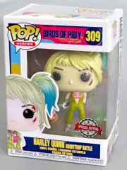 【中古】フィギュア ハーレイ・クイン(ゴールド・サロペット版) 「ハーレイ・クインの華麗なる覚醒 BIRDS OF PREY」 POP! HEROES #309
