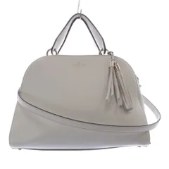ケイトスペード KATE SPADE レザー 2way ハンドバッグ ショルダーバッグ 白