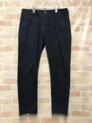 【中古】 POLO RALPH LAUREN ポロラルフローレン カットオフ ストレートパンツ 0200011695 ブラック 32×32 111450916