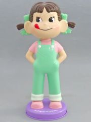 非売品】不二家 ペコちゃん人形 首ふり ミントグリーン - メルカリ