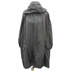 アイシービー iCB ジャケット 上着 ロング丈 2WAY 42 XL グレー フード付き /SM21 ■ECD001