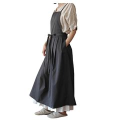羽織にもなる2WAYリネンかっぽう着 北欧暮らしの道具店／fog linen