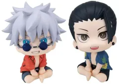 【中古】フィギュア るかっぷ 五条悟＆夏油傑 沖縄Ver. セット 「呪術廻戦」 メガトレショップ＆プレミアムバンダイ限定