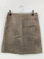 agnes b. アニエスベー ショート/ミニスカート 34 ブラウン