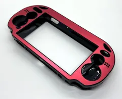 PS Vita1000(PCH-1000)専用アルミプレートケース(レッド)