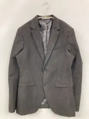 ZARA ザラ テーラードジャケット EUR 48 ブラック スエード 無地 ミドル丈 フードなし シングル