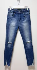JEANASIS クラッシュデニムスキニーS