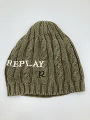 ニットキャップ/ビーニー カーキ