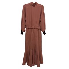 FURFUR 파퍼 로고 자수 웨스트 립 스웨트 원피스 여성 원피스 핑크 Free 사이즈 [ZY9]