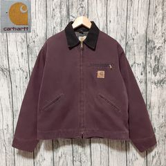 M11 【激レア】 90s Carhartt デトロイトジャケット レッドウッド