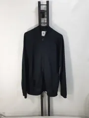 アディダス ジャージ ウォームアップ トラックジャージ オールブラック m