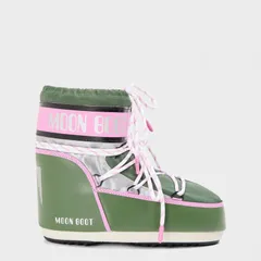ムーンブーツ レディース シューズ ブーツ・レインブーツ Moon Boot Womensnow Boots Green Slver Pnk グリーン