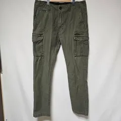 DIESEL ミリタリー ヴィンテージ ウォッシュド スリム カーゴ パンツ 実寸 34 オススメ
