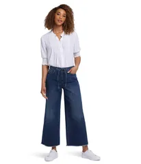 エヌワイディージェイ レディース ボトムス デニムパンツ ワイドレッグ アンクル ジーンズ NYDJ Cindi Relaxed Wide Leg Ankle Jeans Rio Rapids