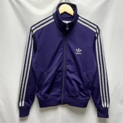 正規品/100 アディダス 新モデル ファイヤーバード パープル 紫 レディース トラックジャージ/ジャージ