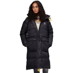 フェールラーベン レディース アウター ジャケット・ブルゾン パーカー ダウン Fjallraven Expedition Long Down Parka Womens Black ブラックのサムネイル