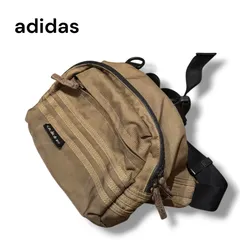 adidas ウエストバッグ ボディバッグ カーキ アディダス ウエストポーチ ショルダーバッグ 男女兼用