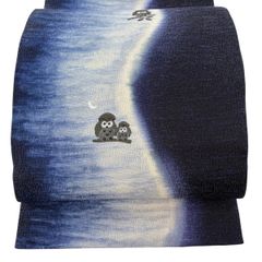 ふくれ織 袋帯 キラキラ 七色 玉蟲色 菱形 正絹 D011 | Mercari
