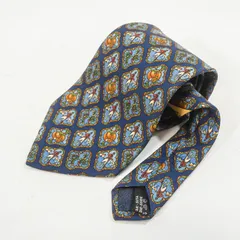 Salvatore Ferragamo フェラガモ ネクタイ シルク 猟師柄 ハンター 犬 総柄 ブルー 青 イタリア製 メンズ ビジネス フォーマル スーツ 結婚式 パーティー 高級 ブランド ロゴ 美品 ヴィンテージ 希少 通勤 成人式 入学式 卒業式