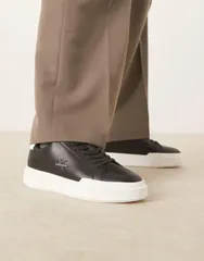 カルバンクライン メンズ シューズ スニーカー レース ロゴ Calvin Klein Jeans chunky cupsole lace up sneakers with monogram logoのサムネイル