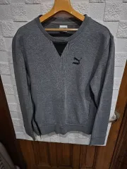 プーマ グレー スウェット Tシャツ