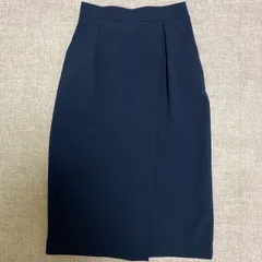 オペークドットクリップ　キャリーマンラップナロースカート