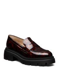 スチュアート ワイツマン レディース シューズ パンプス ローファー Stuart Weitzman Womens Hudson Lite Loafer Flats Dark Brown ブラウン