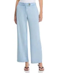 ティー・タハリ レディース ボトムス カジュアルパンツ ワイドレッグ Tahari Wide Leg Pants Light Wash
