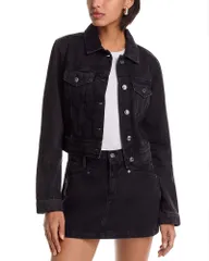 ペイジ レディース アウター ジャケット・ブルゾン PAIGE Chantal Jacket Coal Black ブラック