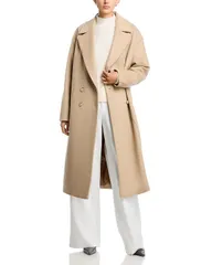 ボス レディース アウター コート BOSS Calacas Coat Light Beige ベージュ