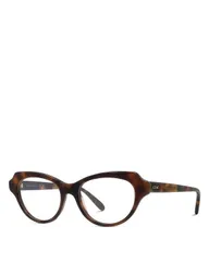 ロエベ レディース アクセサリー サングラス・アイウェア Loewe Slim Geometric Eyeglasses 52mm Havanaのサムネイル