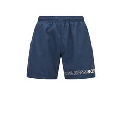 보스 남성 수영복 하프 팬츠 반바지 반바지 Boss Dolphin Swim Shorts Navy 413 네이비