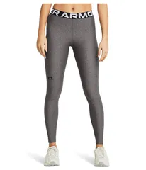 アンダーアーマー レディース ボトムス カジュアルパンツ レギンス Under Armour HeatGear Authentics Leggings Charcoalight HeatherBlack ブラック
