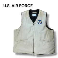 U.S. AIR FORCE ボアベスト ミリタリー フェード ベージュ