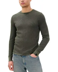 ラグアンドボーン メンズ アウター ニット・セーター ウール rag bone Gregory Merino Wool Blend Sweater Dark Green グリーンのサムネイル