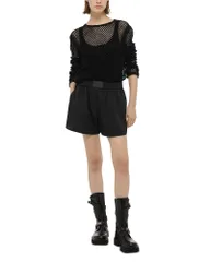 ヘルムート ラング レディース ボトムス ハーフパンツ・ショーツ ショートパンツ Helmut Lang Boxer Shorts Black ブラックのサムネイル
